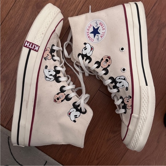 High Top Converse Disney x Kith Sneakers - Picture 7 of 7
